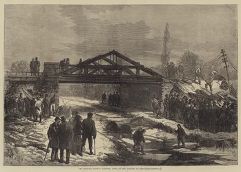 The Terrible Railway Accident, Scene of the Accident at Shipton-on-Cherwell